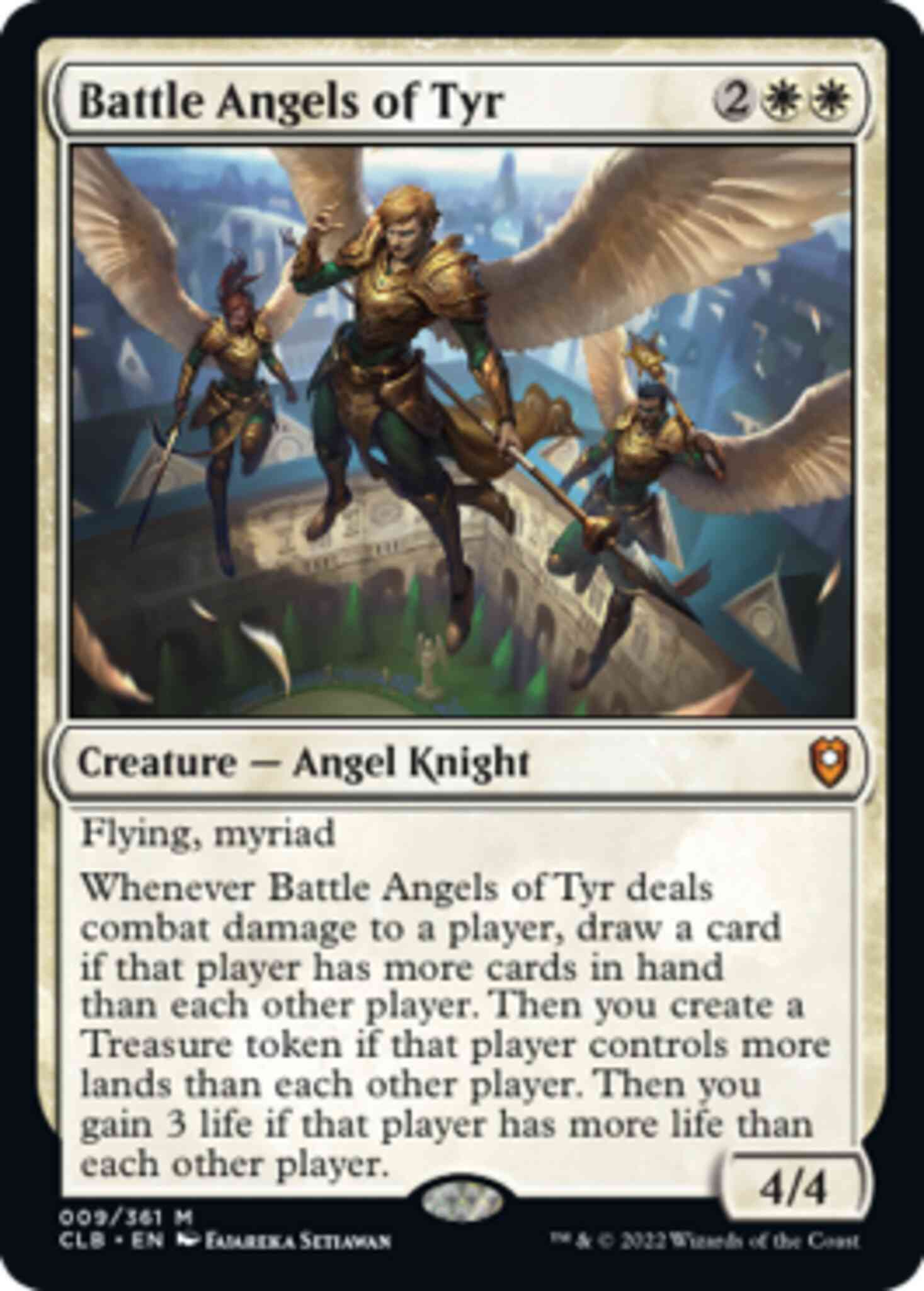 Battle Angels of Tyr [9] [Commander Legends: Battle for Baldur's Gate] [Non-Foil]