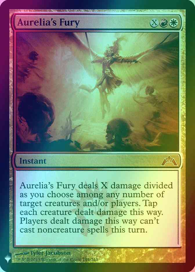 Aurelia's Fury [GTC-144] [The List] [Foil]