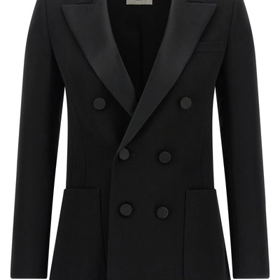 Saint Laurent Satin Lapel Blazer