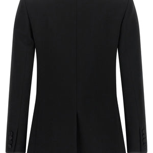 Saint Laurent Satin Lapel Blazer