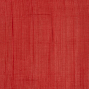 Cream Handwoven Orissa Cotton Saree With Checks & Contrast Border