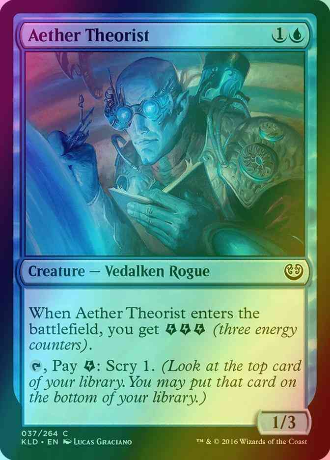 Aether Theorist [37] [Kaladesh] [Foil]
