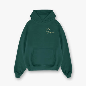IMPORE GREEN EMBROIDERY HOODIE