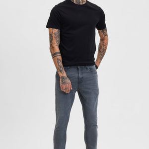 Grey Skinny Fit Jeans