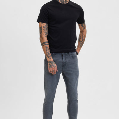 Grey Skinny Fit Jeans