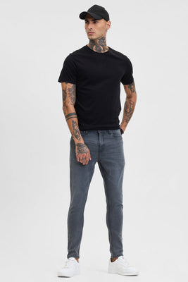 Grey Skinny Fit Jeans