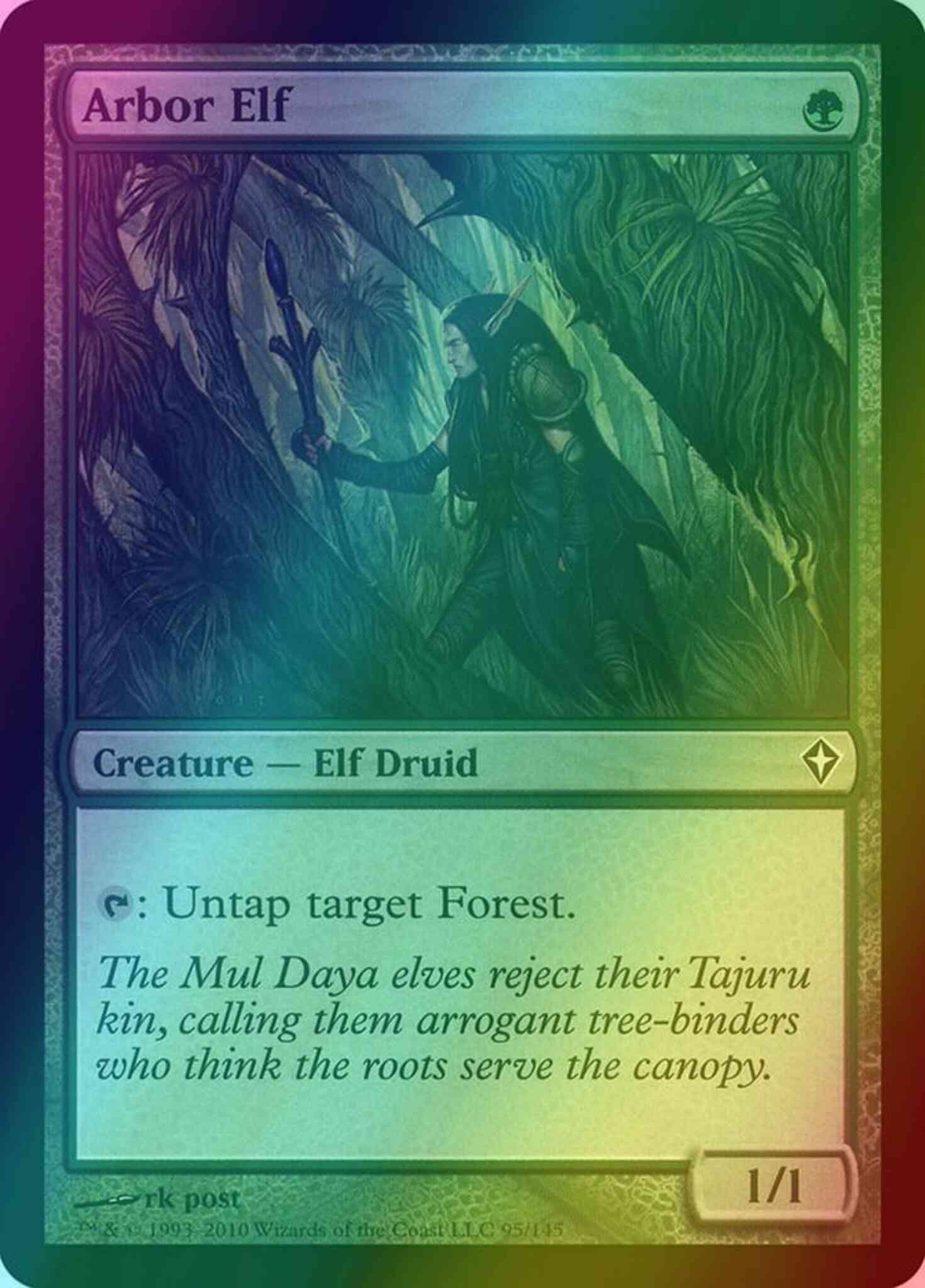 Arbor Elf [95] [Worldwake] [Foil]