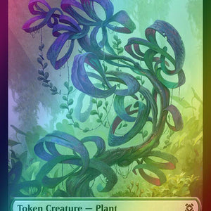Angel Warrior Token (01) // Plant Token (08) [Zendikar Rising Tokens] [Foil]