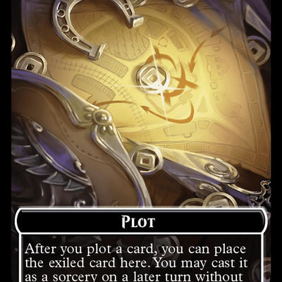 Angel Token (02) // Plot Token (20) [Outlaws of Thunder Junction: Tokens] [Non-Foil]