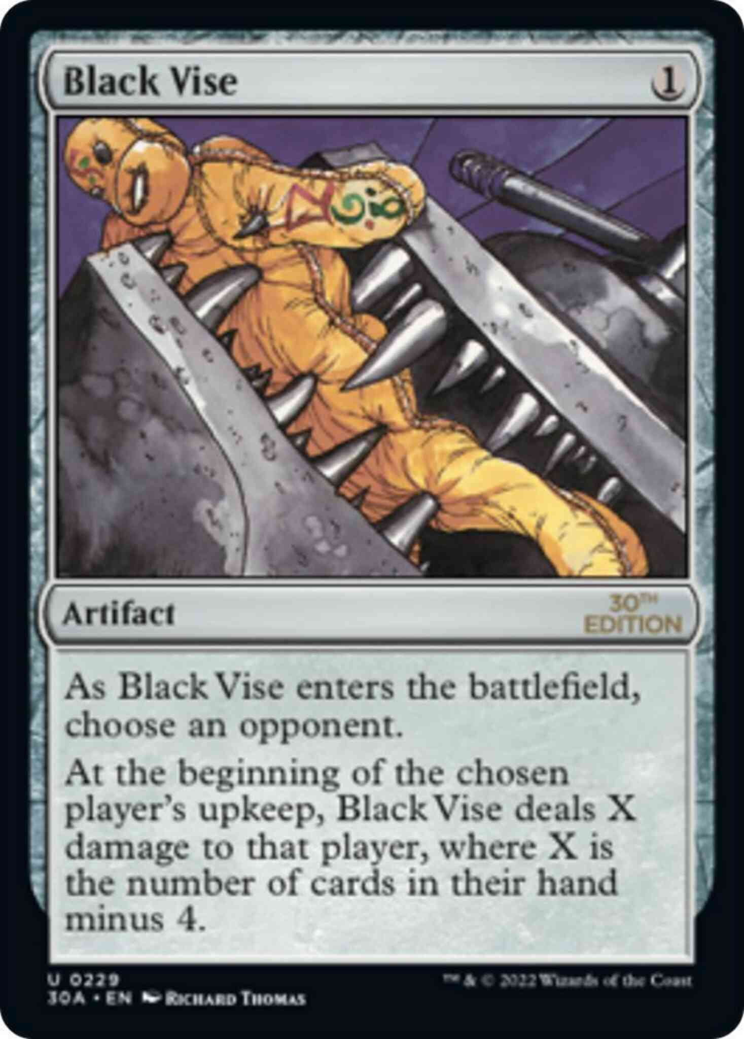 Black Vise [229] [30th Anniversary Edition] [Non-Foil]