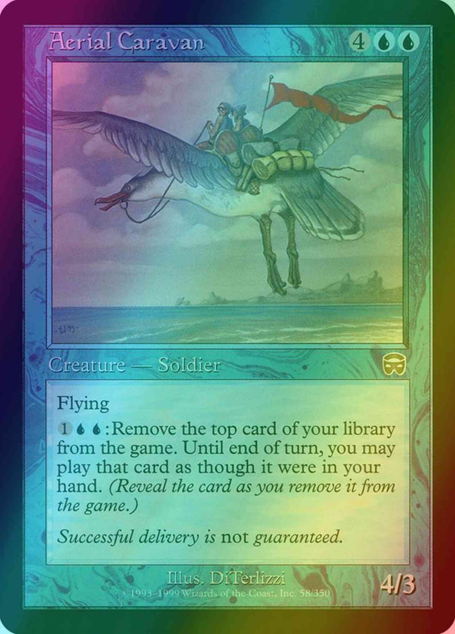 Aerial Caravan [58] [Mercadian Masques] [Foil]