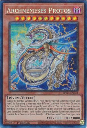 Archnemeses Protos - RA03-EN023 - Prismatic Collector's Rare - 1st Edition