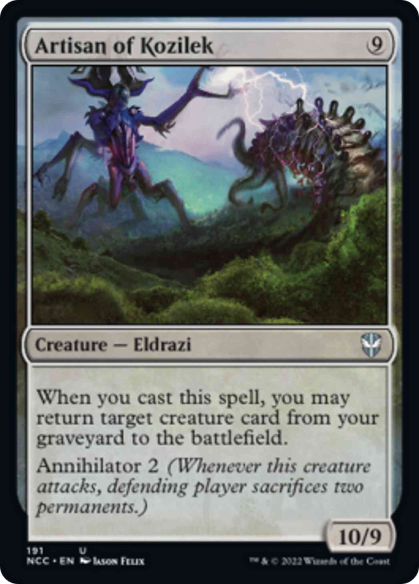 Artisan of Kozilek [191] [Streets of New Capenna: Commander] [Non-Foil]