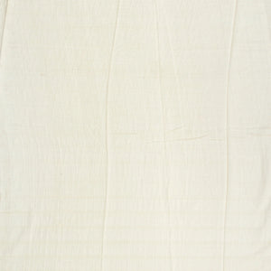 Taupe Handloom Chanderi Cotton Saree With Printed Red Floral Motifs