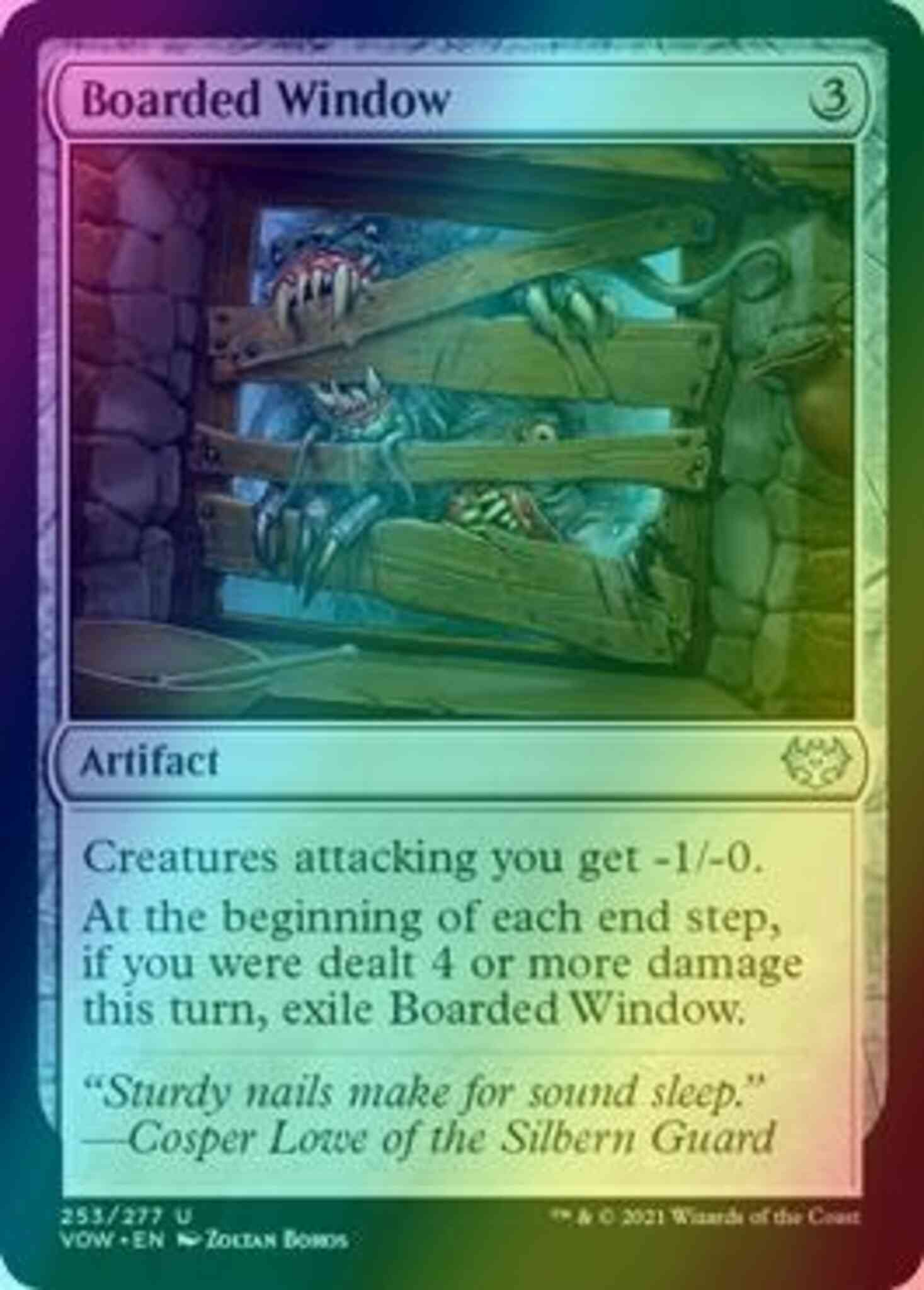 Boarded Window [253] [Innistrad: Crimson Vow] [Foil]