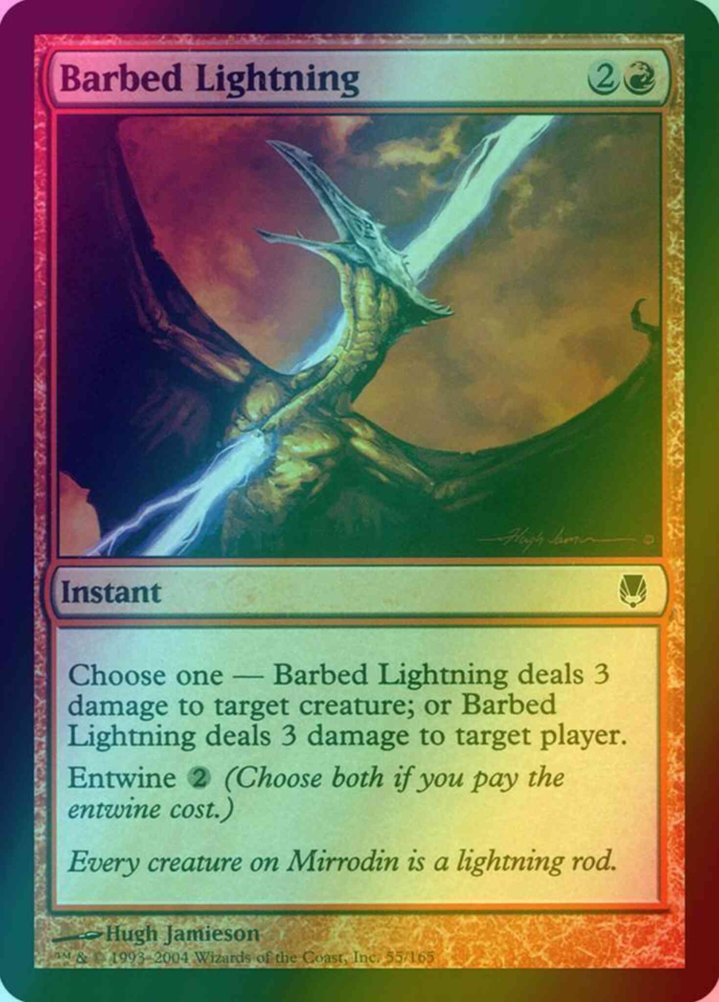 Barbed Lightning [55] [Darksteel] [Foil]