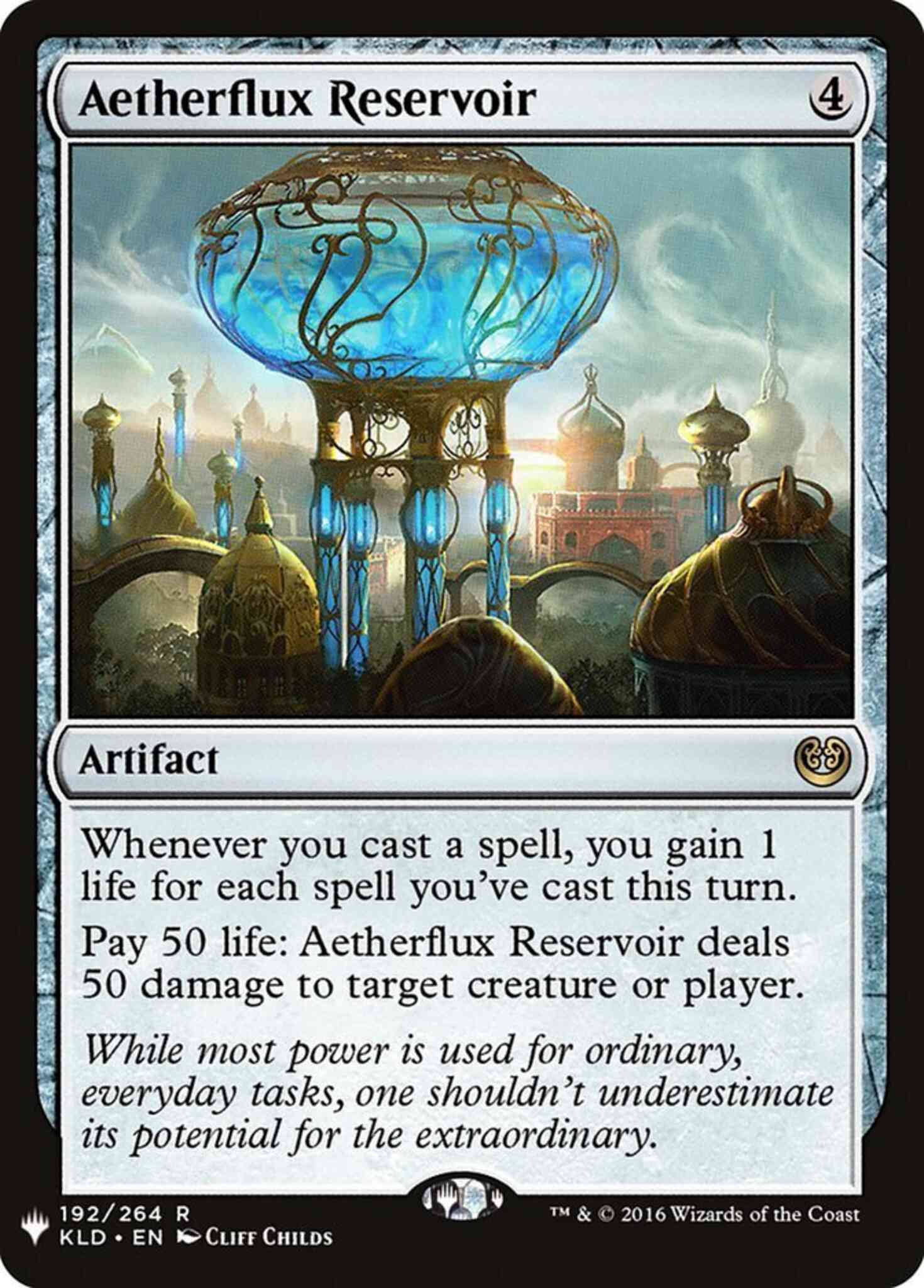 Aetherflux Reservoir [KLD-192] [The List] [Non-Foil]