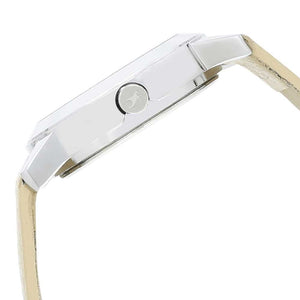 Tropical Waters White Dial & Brown Strap