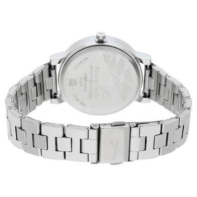 Fundamentals Pink Dial & Stainless Steel Strap