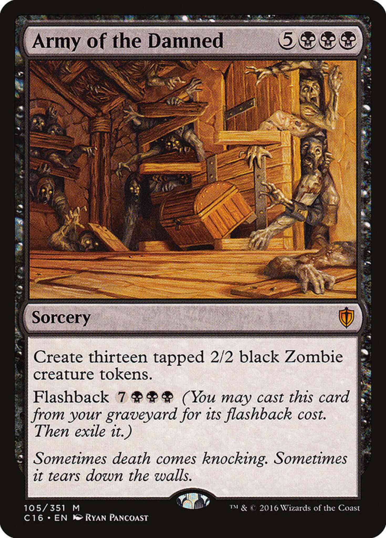 Army of the Damned [105] [Commander 2016] [Non-Foil]