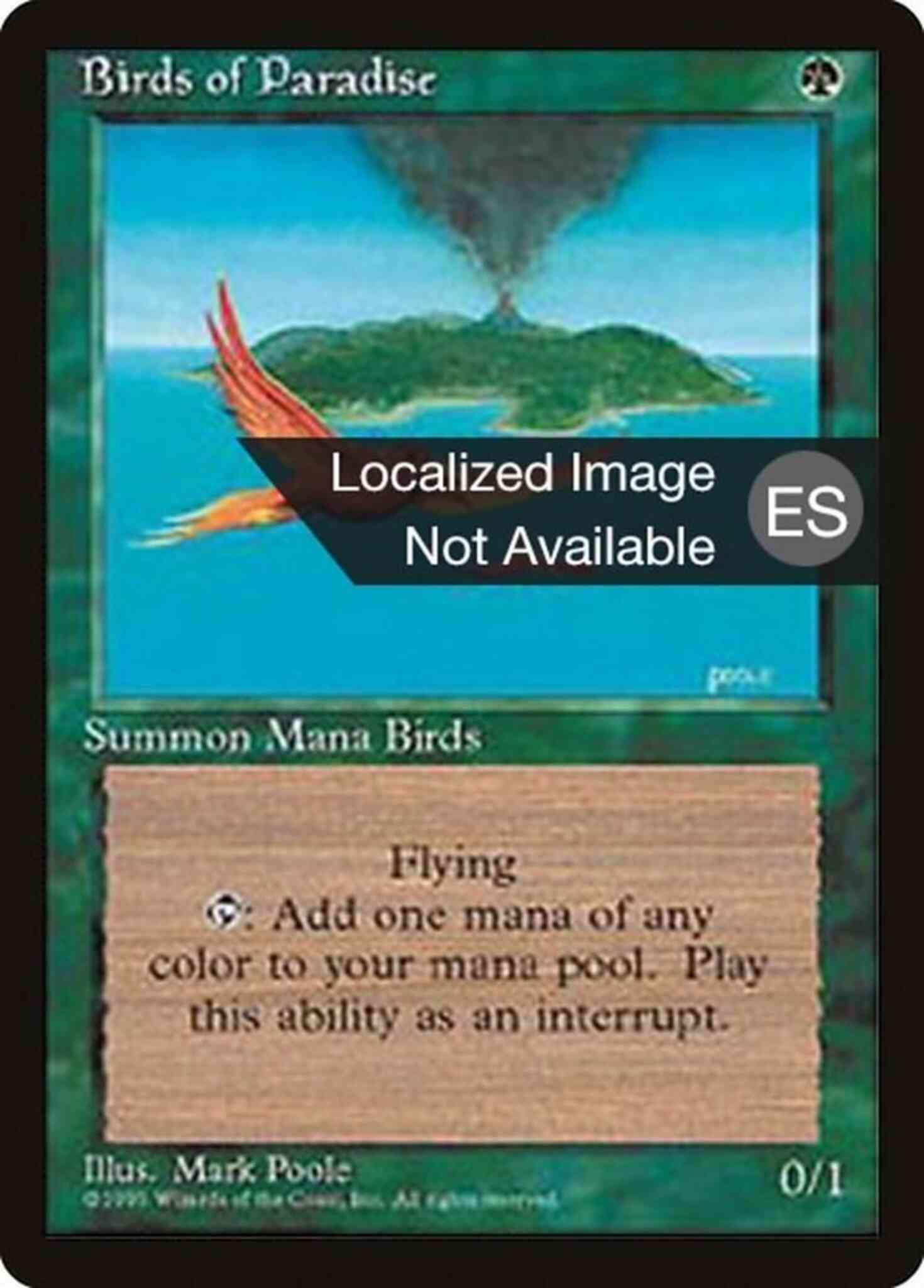 Birds of Paradise - Spanish [234] [Fourth Edition Black Border: Spanish] [Non-Foil]