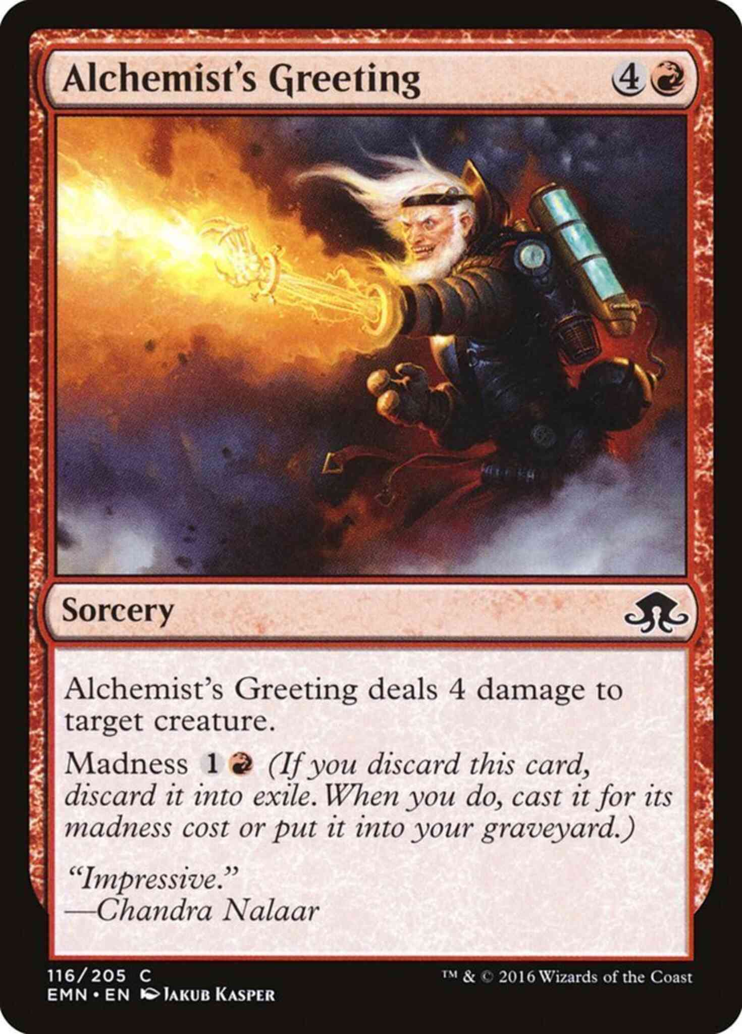 Alchemist's Greeting [116] [Eldritch Moon] [Non-Foil]