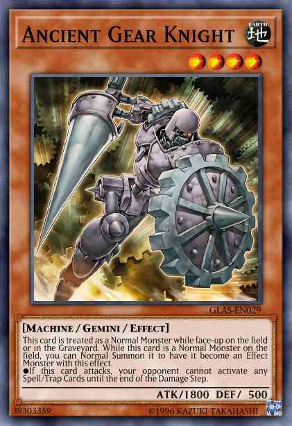 Ancient Gear Knight - GLAS-EN029 - Common - Unlimited