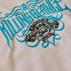 Legends Lost Soul Beige Varsity Jacket