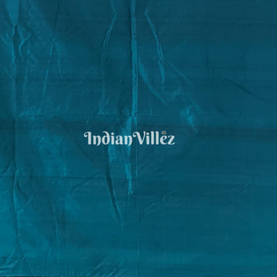 Pine Green Tribal Theme Hand-Painted Pattachitra Saree