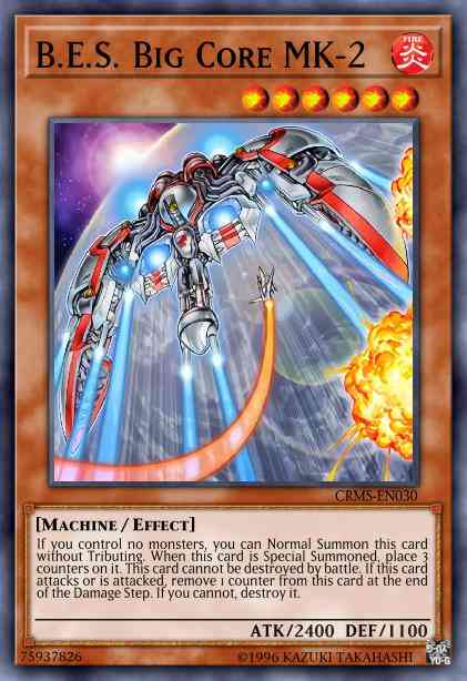 B.E.S. Big Core MK-2 - CRMS-EN030 - Rare - 1st Edition