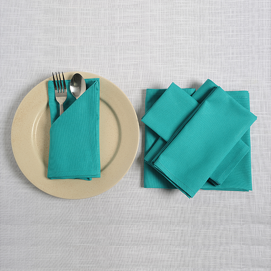 AQUA DINNER NAPKIN SETS - TN06