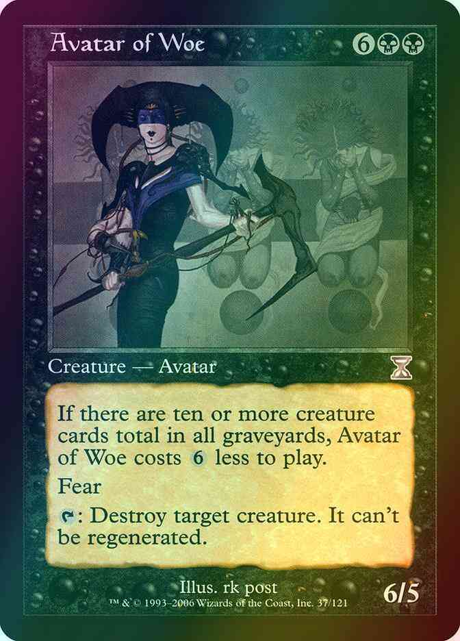 Avatar of Woe [37] [Time Spiral Timeshifted] [Foil]