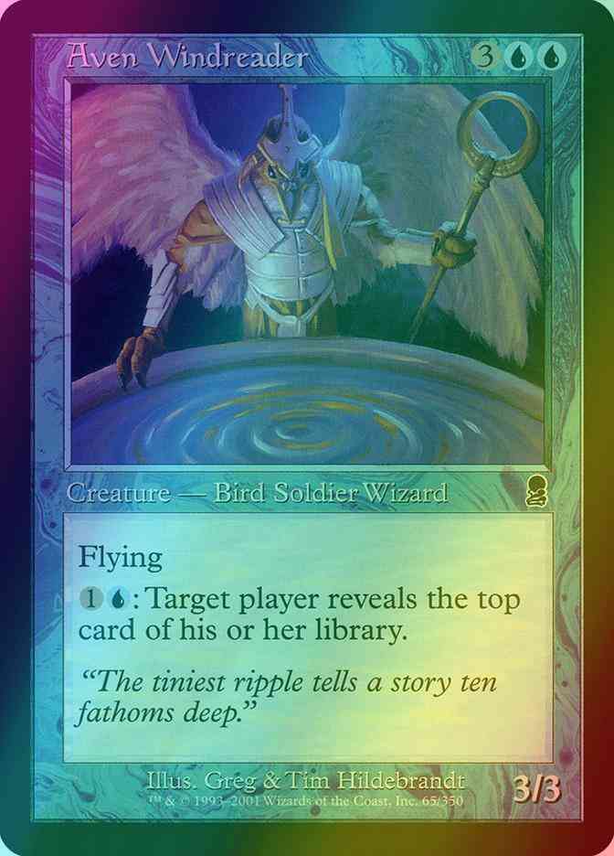 Aven Windreader [65] [Odyssey] [Foil]