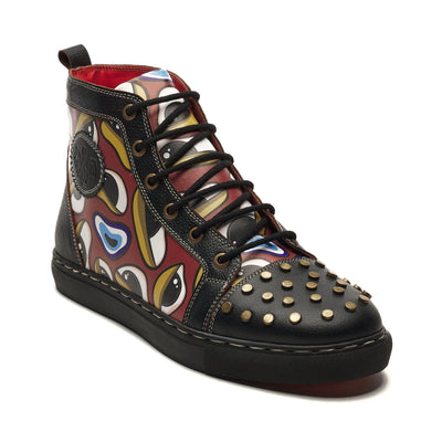 'Nazar' High-Tops Women – Crimson