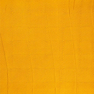 Mustard  Handwoven Banarasi Georgette Silk Saree Printed With Floral Motifs