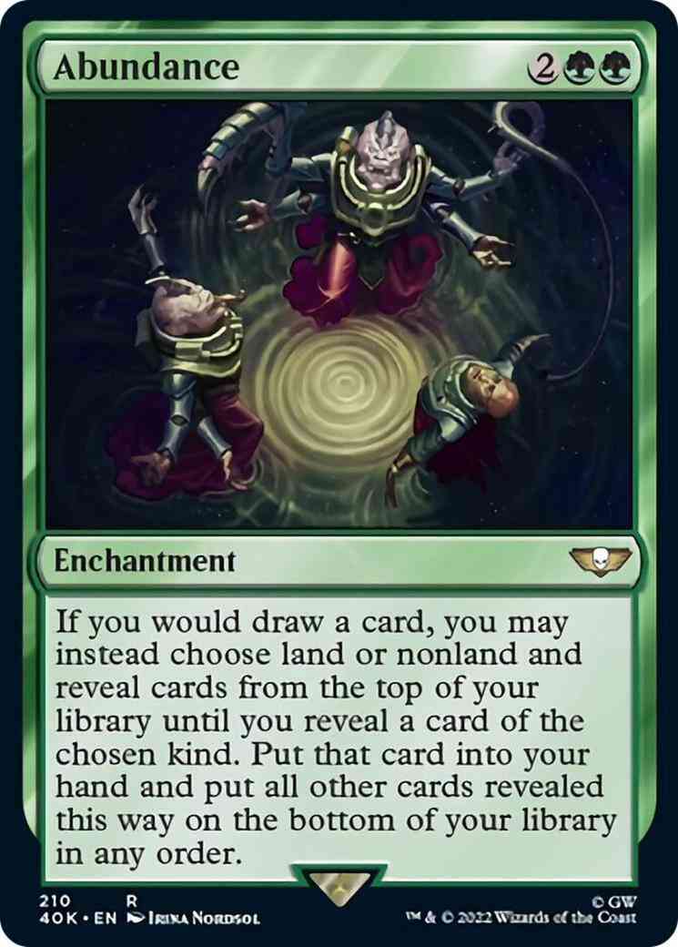 Abundance [210] [Universes Beyond: Warhammer 40,000] [Non-Foil]