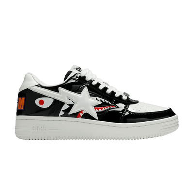 A Bathing Ape Bape Sta Low Color Block Shark Black
