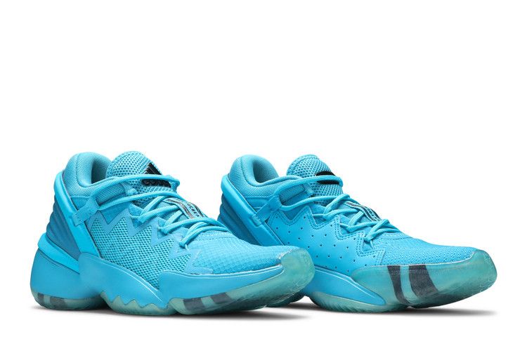 adidas D.O.N. Issue #2 Crayola Signal Cyan (Kids)