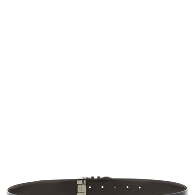 Ferragamo Double Gancini Reversible Belt