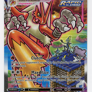 Blaziken VMAX - 201/198 - Rare Rainbow - Secret Rare - Scan 14667