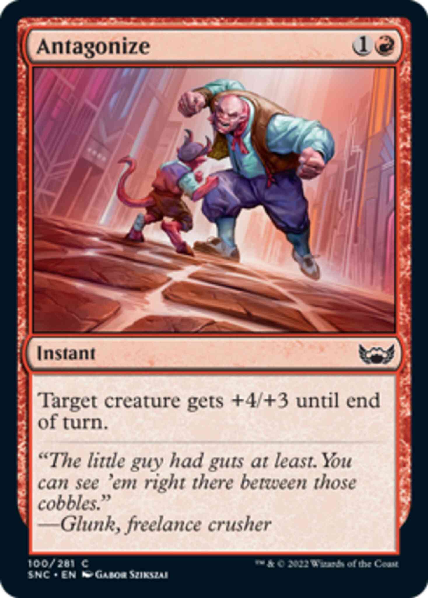 Antagonize [100] [Streets of New Capenna] [Non-Foil]