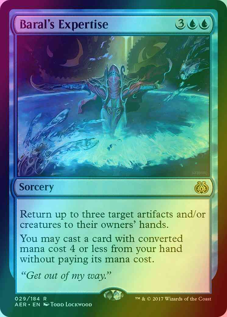 Baral's Expertise [29] [Aether Revolt] [Foil]