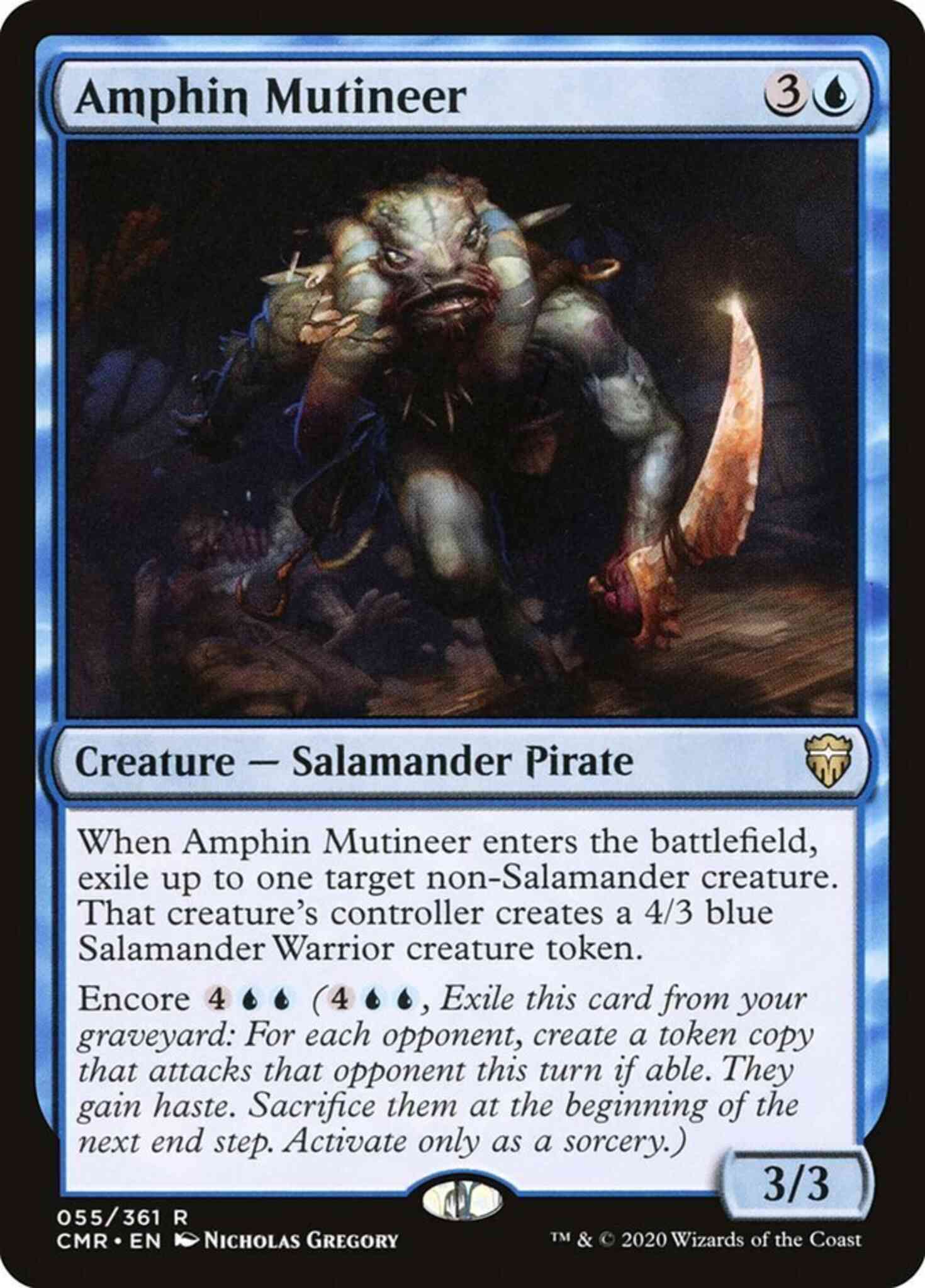 Amphin Mutineer [55] [Commander Legends] [Non-Foil]