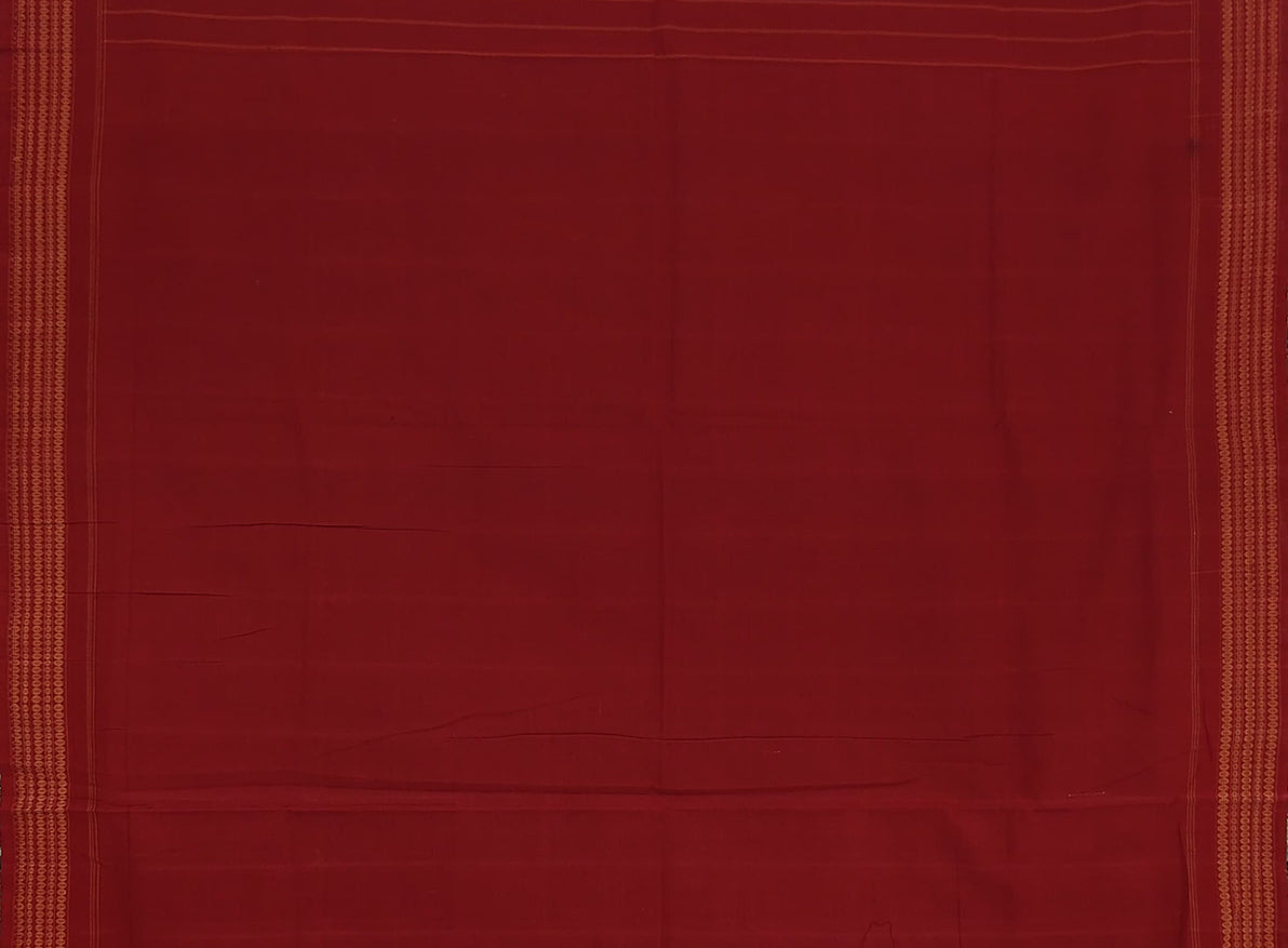 Black Odisha Ikat Sambalpuri Pure Cotton Saree