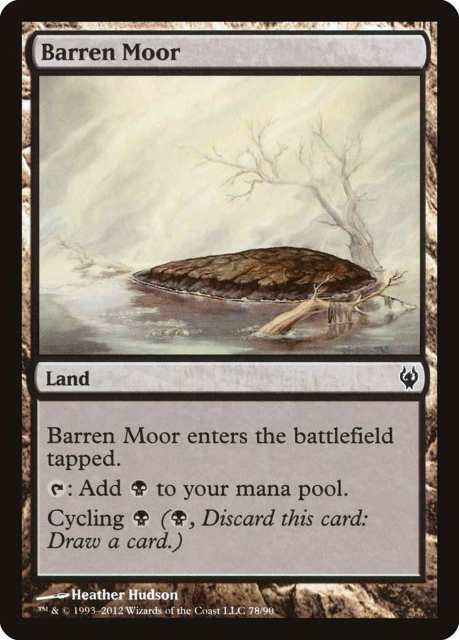 Barren Moor [78] [Duel Decks Izzet vs Golgari] [Non-Foil]