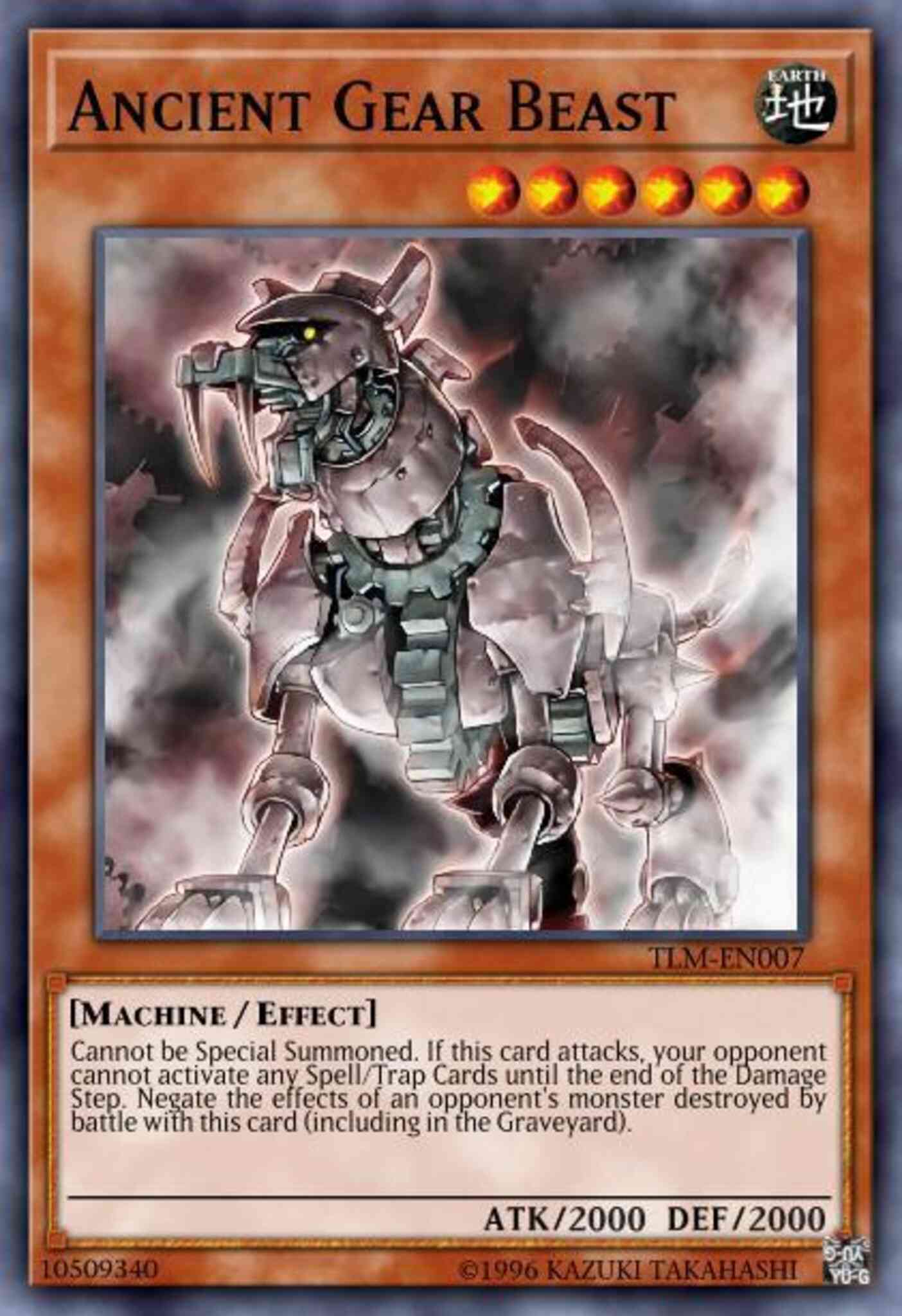 Ancient Gear Beast - SD10-EN013 - Common - Unlimited