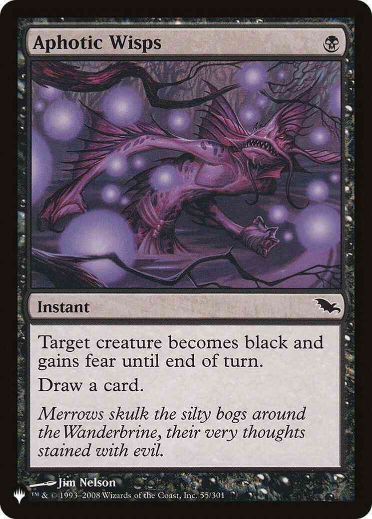 Aphotic Wisps [SHM-55] [The List] [Non-Foil]