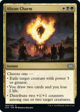 Abzan Charm [166] [Double Masters 2022] [Non-Foil]