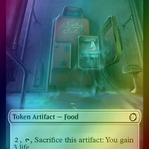 Alien Token (06) // Food Token (14) [Fallout: Tokens] [Foil]