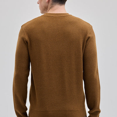 Brown Knitted Sweater